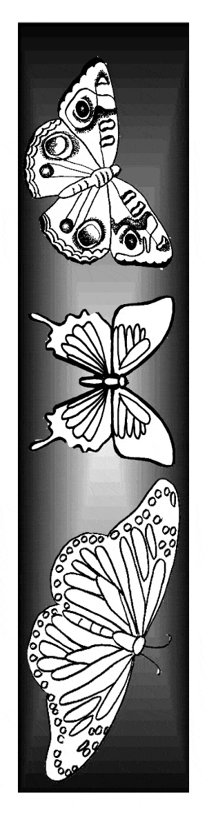 Butterfly Bookmark 2