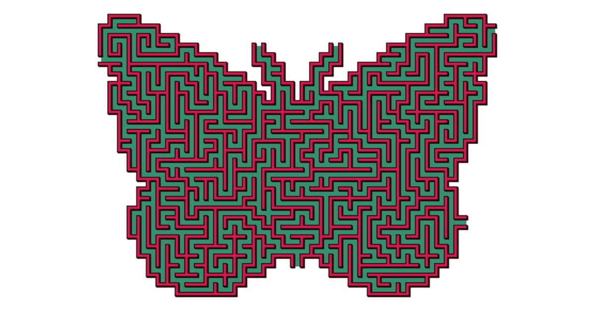 Butterfly Maze 1