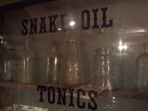 Snake Oil Tonics